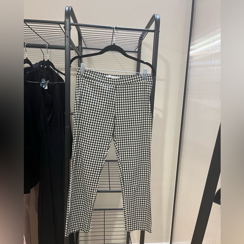 Zara Square Pattern Pants